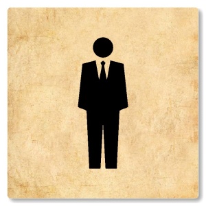 WC muži, 100x100mm, pergamen, Nevada